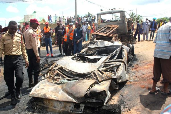 20 people burnt to death, 1 injured in auto crash in Bauchi