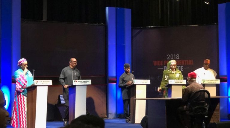 #Debate2019: How Atiku, Saraki Reacted to VP Debate