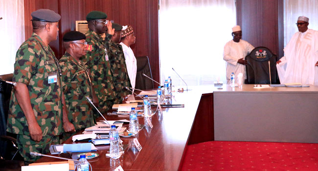 Why is Buhari Still Keeping the Failed Service Chiefs?