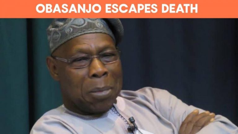 Former President Obasanjo Escapes Plane Crash