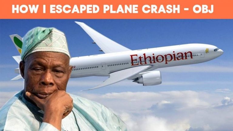 How I Escaped Plane Crash – Obasanjo