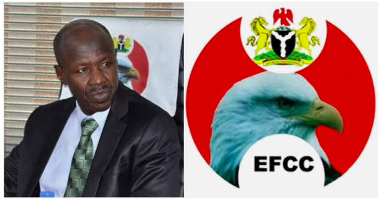 EFCC, your fight against corruption should start with your Twitter handle