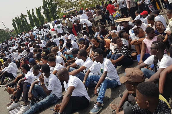 Northern youths stage protest over widespread killings in the region