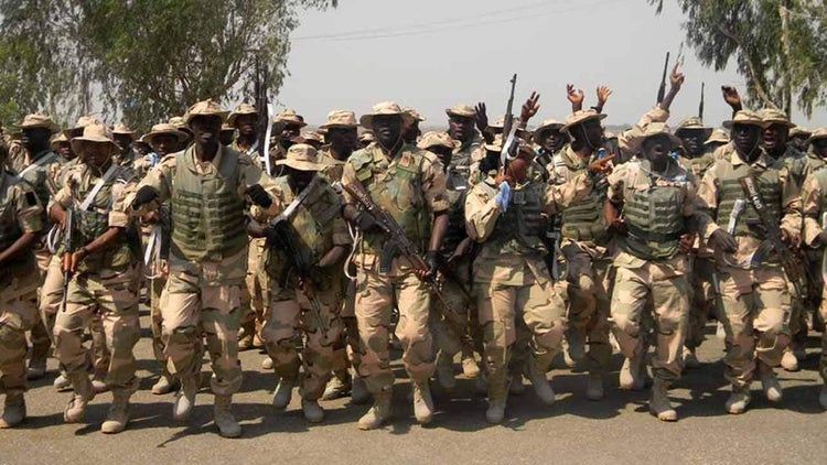 Troops kill 42 terrorists, arrest 20, rescue 63 victims in North-East