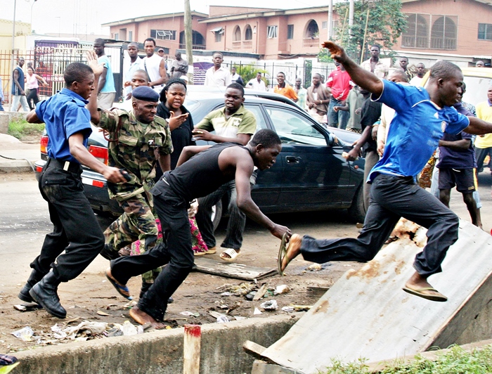 Journalist, student shot as police attempt to disperse protesters in Osogbo