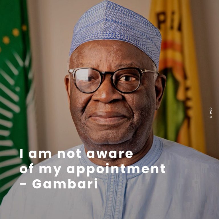 Chief of Staff: Gambari Denies Knowledge of His Appointment as ‘Cabal’ Fight Dirty