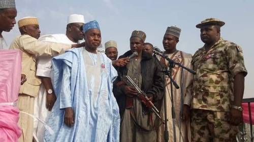 Masari reveals that securing Zamfara would be critical to the safety of Katsina residents