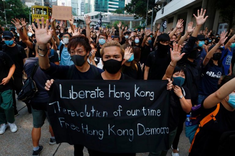 Hong Kong protest leader flees as government warns calls for ‘revolution’ are now illegal