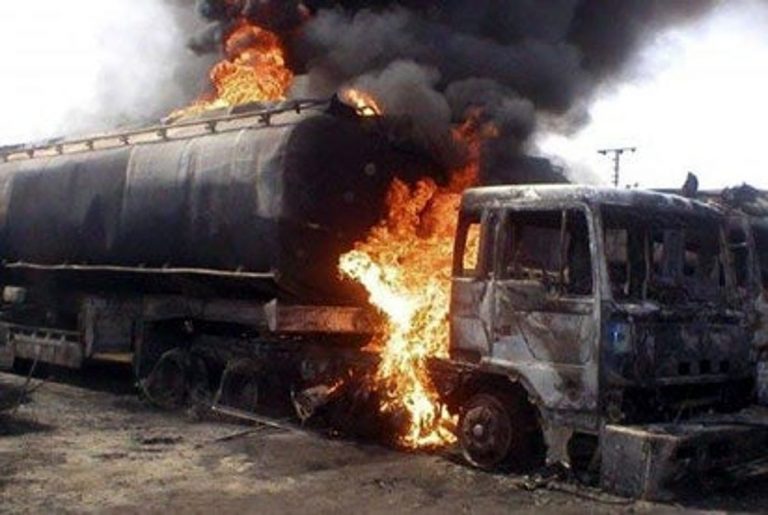 Fire outbreak: 11 petrol tankers destroyed in Kaduna