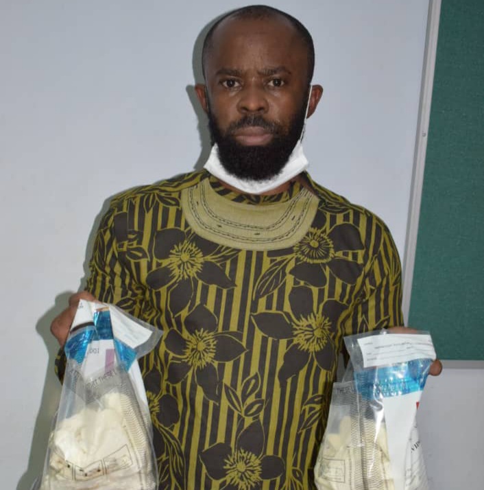 NDLEA arrests two suspected drug traffickers at Abuja airport