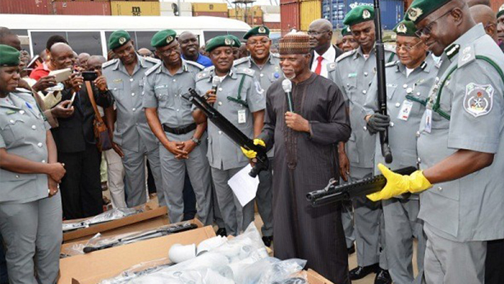 Customs intercepts 73 locally-made guns, 891 cartridges in Kebbi