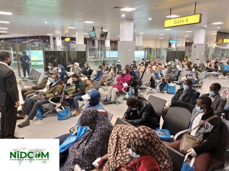 118 stranded Nigerians return back to Nigeria from Libya