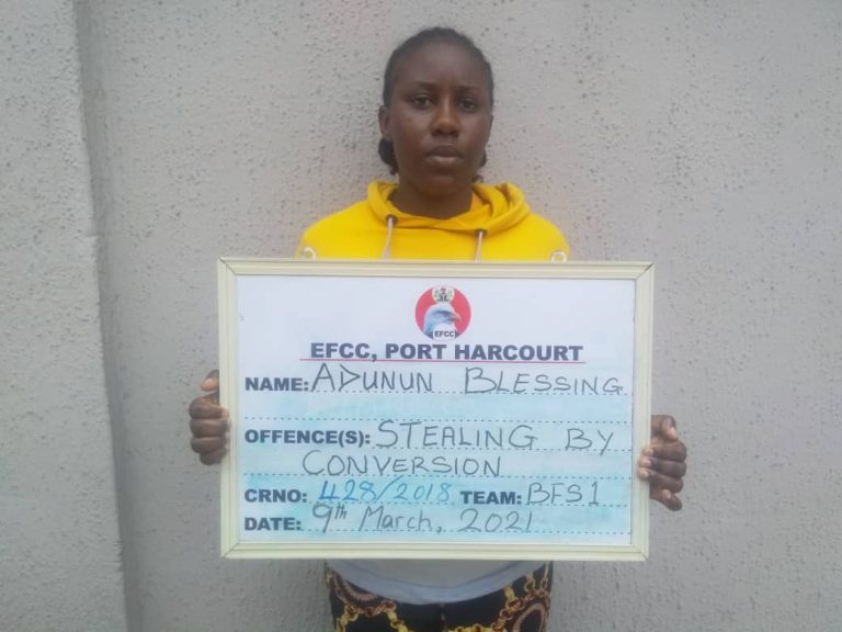 Court Jails Woman Two Years for  Stealing in Port-Harcourt
