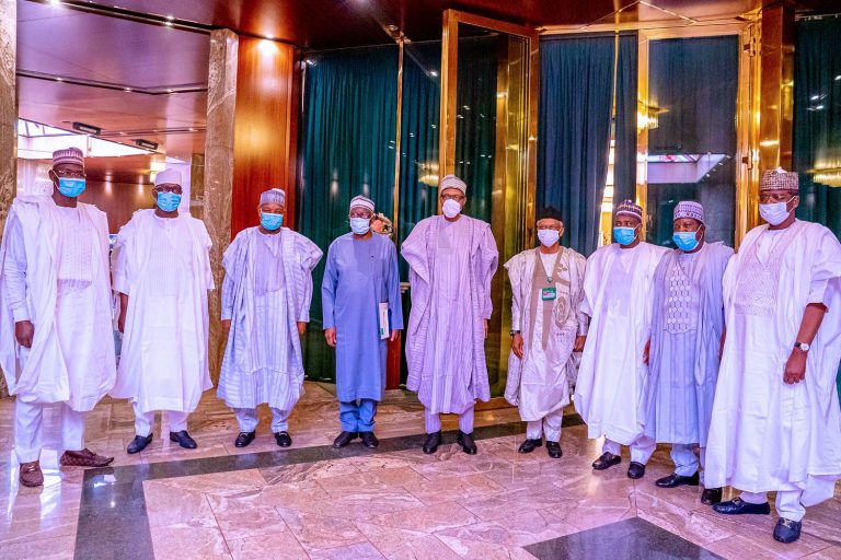 Insecurity: Buhari meets with Northern Governors