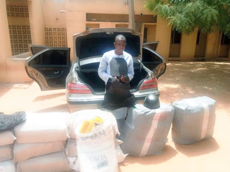 Suspected security official nabbed with 280kg assorted drugs in Kebbi