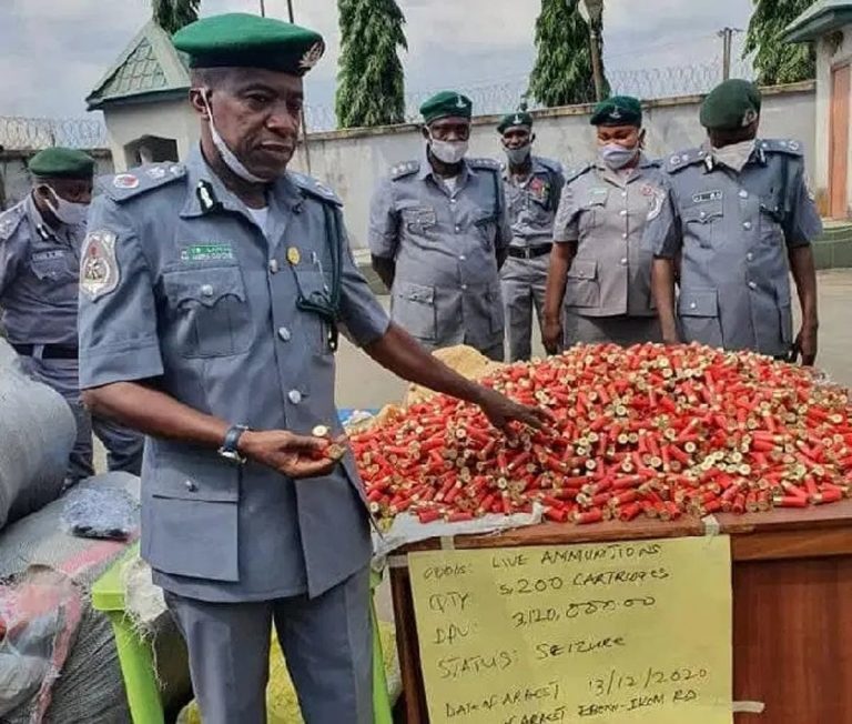 Customs confiscate explosives, contraband worth N3.1bn in Lagos