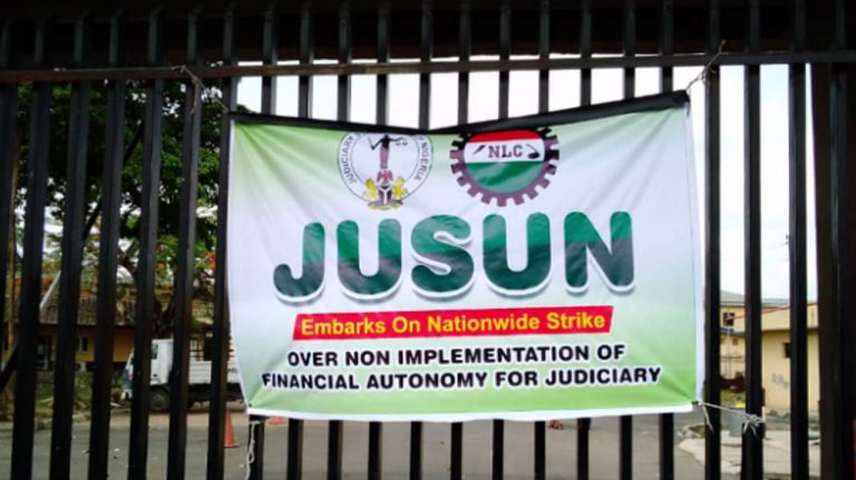JUSUN strike: Judiciary workers in Lagos consider partial resumption