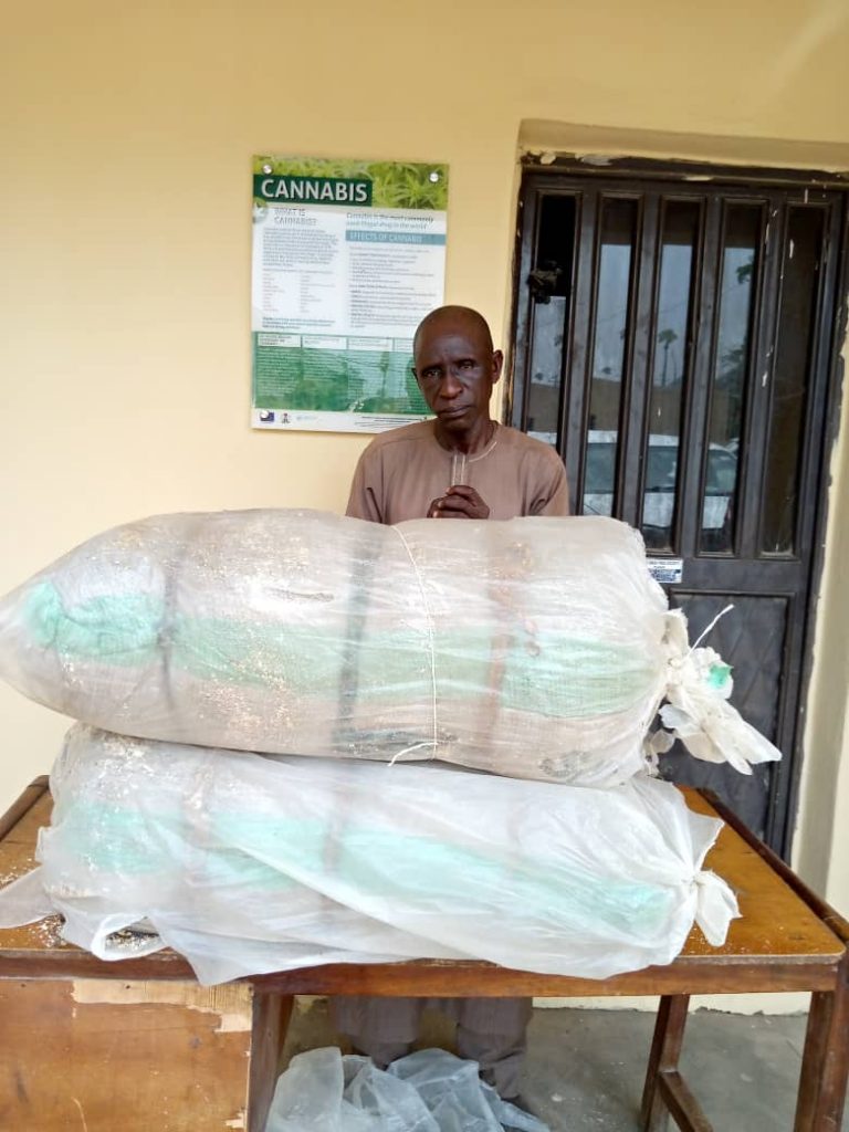 Most wanted major drug dealer arrested with  over 100kg cocaine, cannabis in Abia