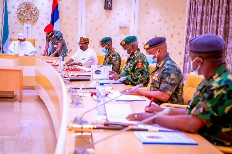 Buhari to hold security meeting with Service Chiefs on Thursday