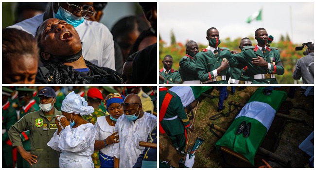 Buhari orders flags to be flown at half mast in honor of late COAS, Attahiru