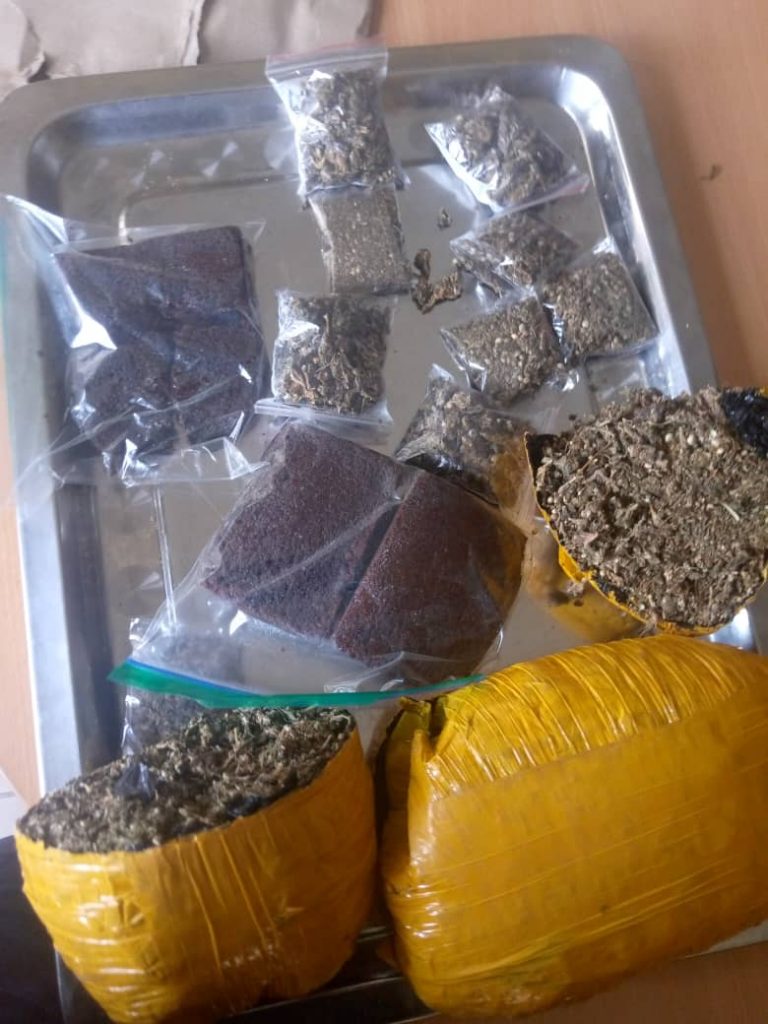 Vigilante group confiscates 15 bags of suspected cannabis in Kaduna