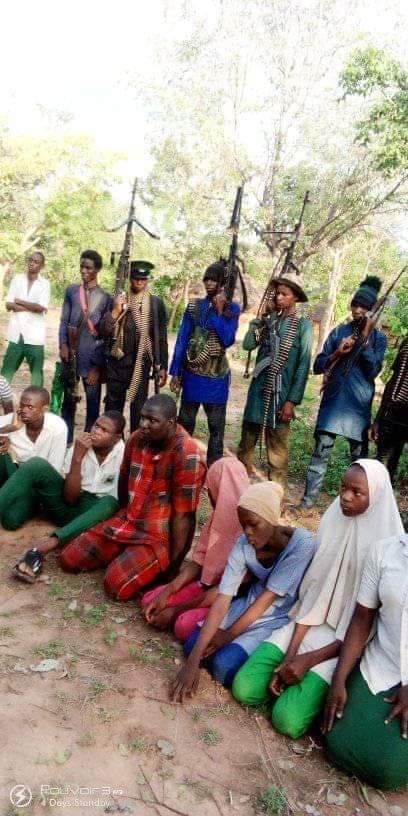Bandits release pictures/videos of abducted Kebbi students, teachers