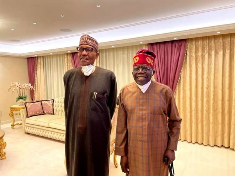 2023: Tinubu meets Buhari in Aso Rock, declares intention to run for president
