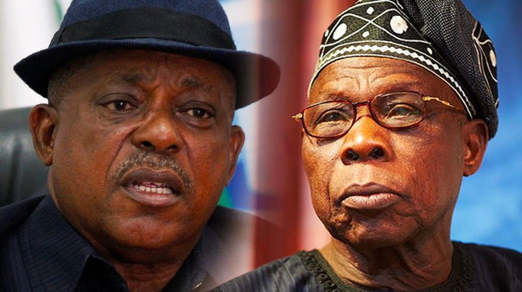 PDP crisis: Obasanjo, Secondus hold closed-door meeting