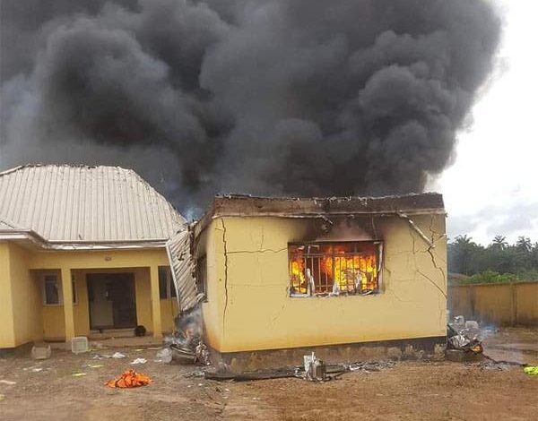 Hoodlums set INEC office ablaze in Enugu – Official