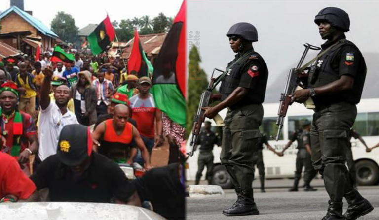 Troops neutralize 2 suspected IPOB members, arrest 4, recover weapons in Imo
