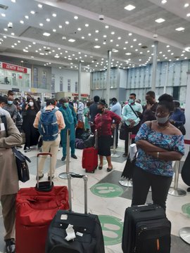 UK travel ban: Passengers stranded  as British Airways cancels flights in, out of Nigeria