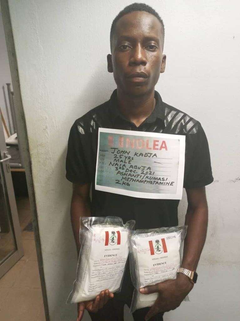 NDLEA arrests Ghanaian, two Nigerians with 10kg cocaine, seizes 1M tramadol capsules