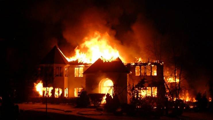 Fire guts household properties with 32 rooms in Ebonyi