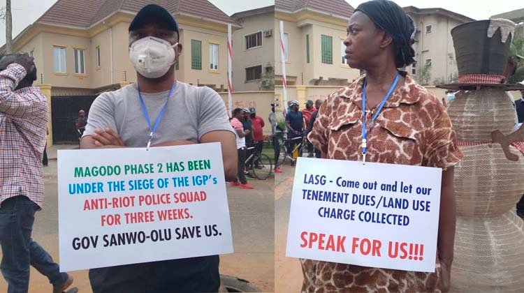 Magodo estate shut as residents protest police continuous presence