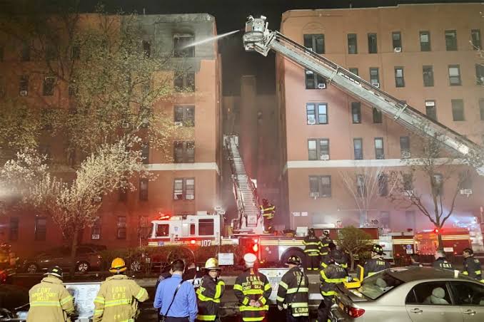 19 feared killed in New York residential fire