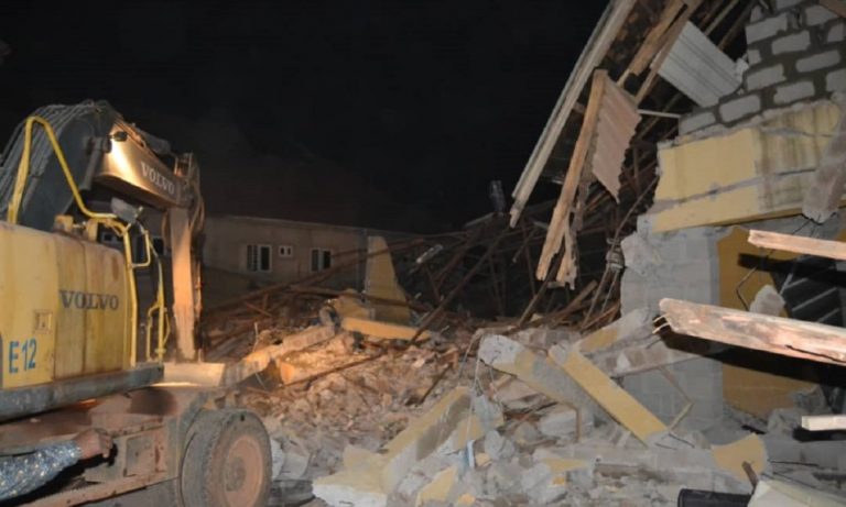 10 people killed, 35 rescued, others trapped as Salvation Ministries church collapses in Delta