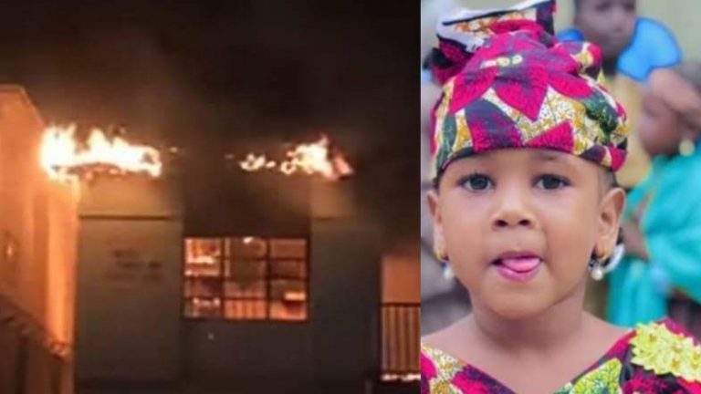 #JusticeForHanifa: Angry youths set ablaze late five-year-old’s School