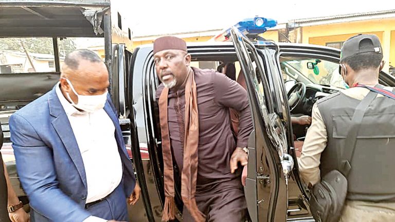 EFCC arrests Okorocha hours after invading his residence