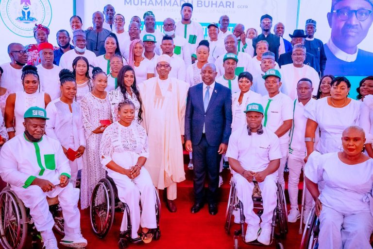 Buhari rewards Nigerian athletes, Amusan, others with honours, N200m