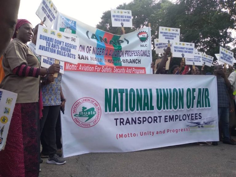 Aviation workers Protest Nationwide, Shut operations in Kano