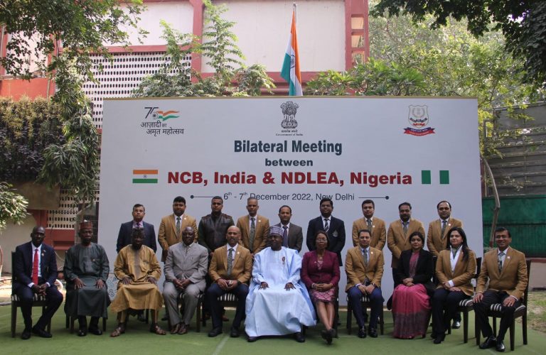 Drug Trafficking: Nigeria, India sign MoU, agree to share intelligence on syndicates