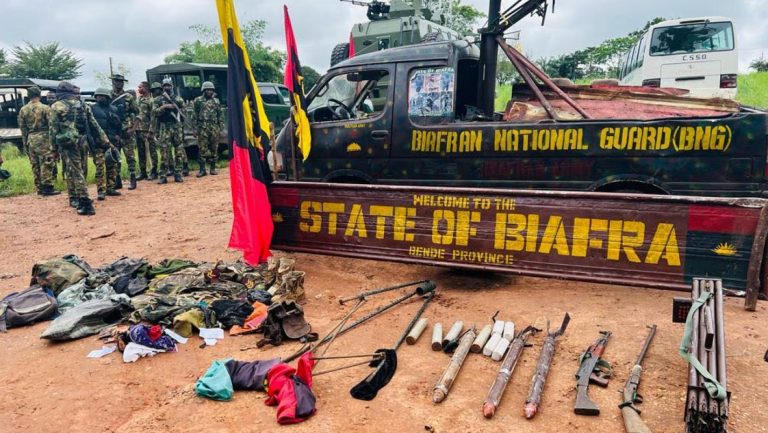 Army Neutralizes IPOB/ESN Commander, Recovers Arms and Charms